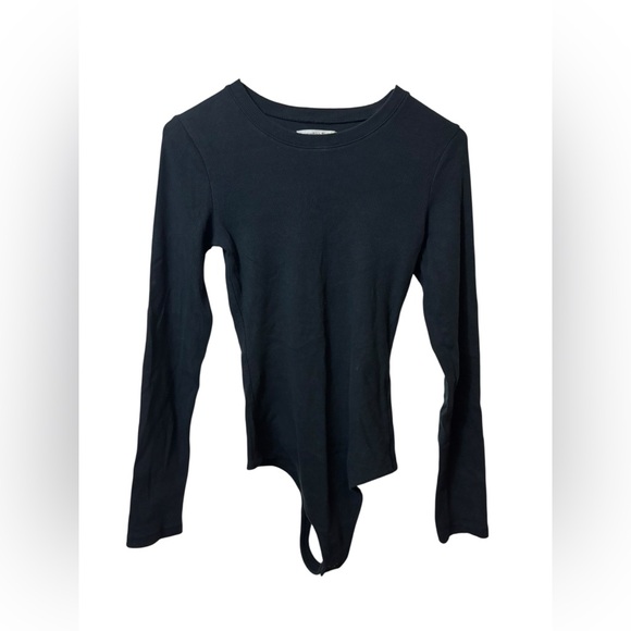 Abercrombie & Fitch Tops - ABERCROMBIE & FITCH | bodysuit ribbed medium black
